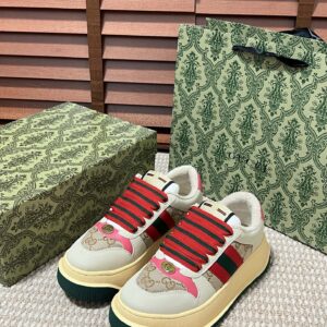 Gucci Screener Plataforma Sneakers: imagen 6