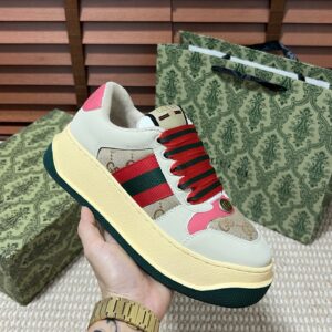Gucci Screener Plataforma Sneakers: imagen 4