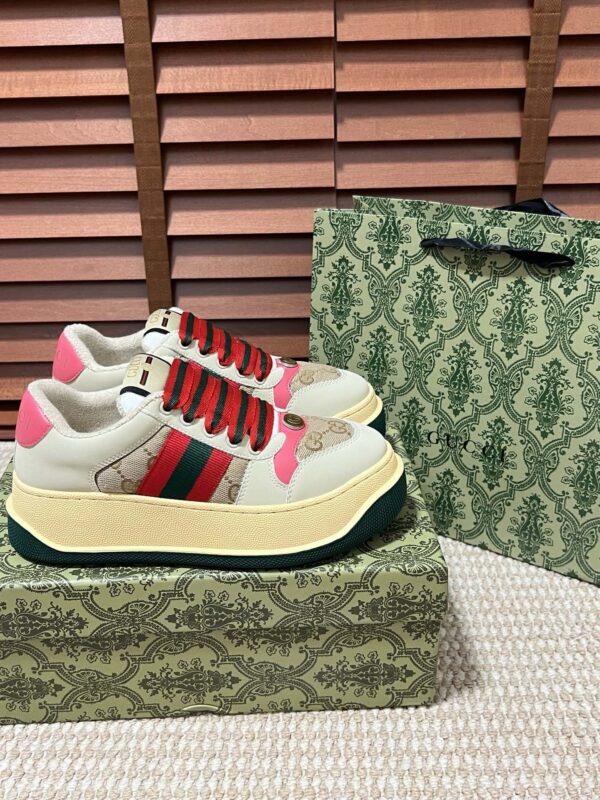 Gucci Screener Plataforma Sneakers
